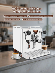 Chaudière à vapeur 4L Chaudière à café 1L Machine à expresso italienne multifonction avec tête d'extraction E61 3 électrovannes importées - Product Image 5