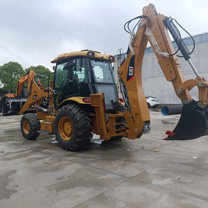 used CAT 428F Backhoe Loader low working hours 2022 original Japan no major accidents low price one year warranty - Product Image 3