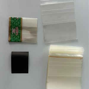 Fundas de PVC para Botellas River Rain, 6 Unidades, Transparentes, con Solapa Desprendible para Impresión Personalizada - Product Image 1