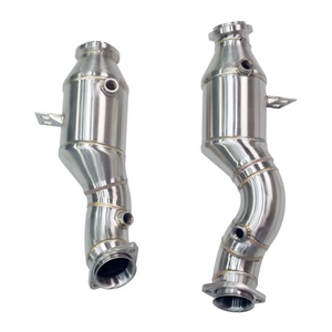 Tubo de Escape de Acero Inoxidable 304 para Benz Glc43 Glc450 X253 M276 3.0t 2017+, Tubo de Escape Recto - Product Image 1