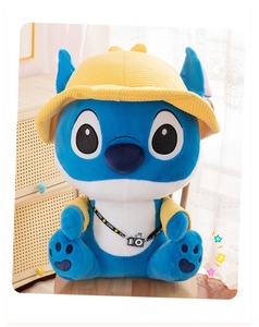 Xinhui - Peluche Jumbo <span class=keywords><strong>Stich</strong></span> con Cámara y Sombrero, Relleno <span class=keywords><strong>de</strong></span> Algodón PP, Muñeco <span class=keywords><strong>de</strong></span> Peluche Suave Bordado - Product Image 2