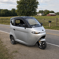 Tricycle électrique fermé à 3 roues homologué CEE SQ3 pour passagers, vente en gros, uniquement pour concessionnaires, non destiné à la vente au détail