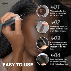 Commercio all'ingrosso Root Touch Up per capelli <span class=keywords><strong>Color</strong></span> penna Muti-colorante per capelli capelli correttore colore Dye Stick ombra in polvere - Product Image 5