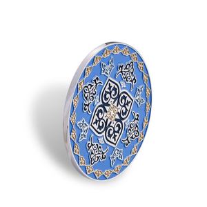 Estuche de PU Promocional de Color Personalizado Estilo Natural con Nombre de Marca, Espejo de Maquillaje Portátil para Espectáculos en Vivo - Product Image 5