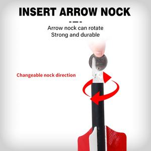 Tir à l'arc flèche en carbone mixte, arc de chasse traditionnel recourbé, Longbow à enlever, pointes de rechange en plumes de dinde pour les Sports de plein air - Product Image 5