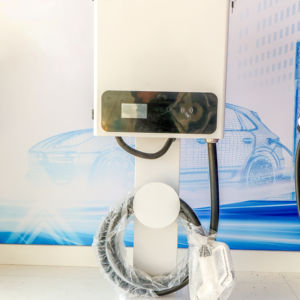 Estación de carga de cargador de coche Ev para exteriores impermeable trifásico de 20/30/40KW Gbt/CC de pie - Product Image 5