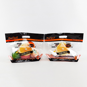 Bolsa con cremallera antivaho personalizada para mantener el embalaje de plástico fresco para frutas frescas, naranja, manzana, <span class=keywords><strong>uva</strong></span>, cereza, bolsas de verduras con asa - Product Image 3