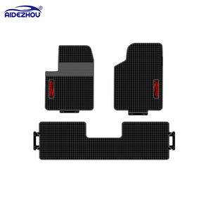 Juego completo antideslizante, alfombrilla impermeable de látex 2D para suelo de coche, alfombrillas fáciles de limpiar para coche aptas para <span class=keywords><strong>SUZUKI</strong></span> <span class=keywords><strong>BALENO</strong></span> 2018 - Product Image 1