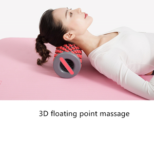 All'ingrosso pieghevole Yoga regolabile Pilates rullo di schiuma portatile attrezzature per il <span class=keywords><strong>Fitness</strong></span> gamba schiena massaggio muscolare e rilassamento