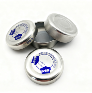 Tampas de Garrafa de Lata Torcidas de Alta Qualidade, Grau Alimentício, à Prova de Crianças, com Tamanho, Cor e Padrão Personalizáveis, Fornecimento Direto da Fábrica - Product Image 2