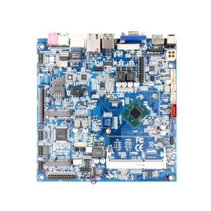 Maxtang Mini-ITX Intel Celeron J1900 Bo mạch chủ 1ddr3 2lan 6com VGA LVDS 12V Win7 Win10 Linux
