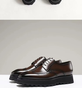 รองเท้าหนังผู้ชายแบบผูกเชือก ทนทาน เหมาะสำหรับงานทางการ งานแต่งงานริมทะเล และใส่ทำงานในออฟฟิศ - Product Image 6