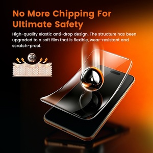 Máquina de Corte de Película Protectora EPU sin Burbujas <span class=keywords><strong>para</strong></span> iPhone 16 Pro, Protector de <span class=keywords><strong>Pantalla</strong></span> Táctil Mate de TPU Resistente a Arañazos <span class=keywords><strong>para</strong></span> Smartphone - Product Image 5