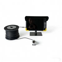 Caméra d'inspection de canalisation 4K 10 pouces avec câble de 100 m, vision nocturne, grand angle, enregistrement H.264