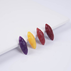 โมเดลอาหารจำลองมันเทศสีขาวและมันเทศสีม่วงขนาดเล็กทำจาก PVC, ของตกแต่งมันเทศขนาดเล็ก, อาหารจำลองขนาดเล็ก - Product Image 3