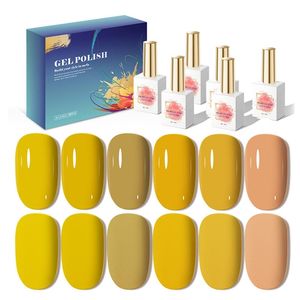 AILANUO, otro conjunto de esmalte de Gel de 6 colores Sexy, barniz híbrido semipermanente para remojo de uñas, Kit de Gel Vernis - Product Image 1
