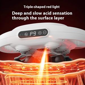 12 सिर मालिश बंदूक गहरी ऊतक, 9 स्तर और 9 मोड के साथ टक्कर मालिश बंदूक, माँ पिता के लिए उपहार - Product Image 3