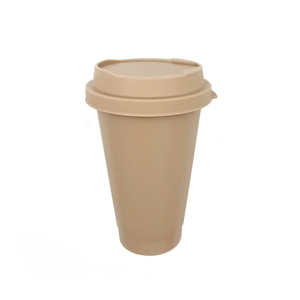 Taza de café sostenible sin PLA Producto ecológico biodegradable y sin plástico - Product Image 1