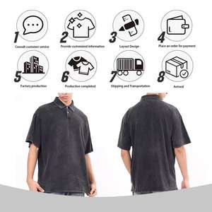 Chemise décontractée respirante pour homme en été, ODM, sensation de fraîcheur, Sorona, manches courtes, col rabattu, pour couple, t-shirt ample, imprimé - Product Image 5