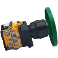 Diamètre du trou LAY50-22B-11M 22mm le diamètre de la tête 60mm Maintenu auto-bloquant ou bouton poussoir grand champignon momentané à réinitialisation automatique