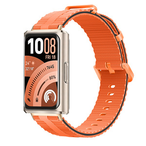 Bracelets de montre en résine flexible bicolore exceptionnels, personnalisables, étanches et respirants pour <span class=keywords><strong>Huawei</strong></span> 11 Pro Smart <span class=keywords><strong>Band</strong></span> - Product Image 4