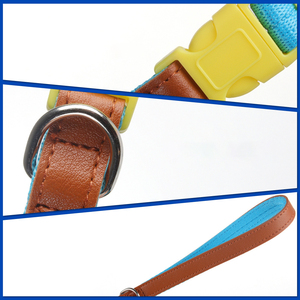 New <b>Dog</b> <b>Collar</b> Small and Medium <b>Dog</b> <b>Collar</b> Traction Set Anti Fleece Pet <b>Collar</b> <b>Dog</b> Traction Rope - Product Image 5