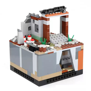 Blocs de construction DIY pour assembler des figurines de guérilla urbaine par des civils, guerre souterraine dans les ruines, pour garçons - Product Image 6