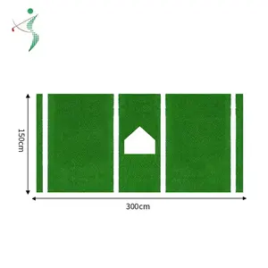 SXL hochwertige Indoor-Outdoor-Kunstrasenmatte Softball-Praxismatte Baseball-Schlagmatte