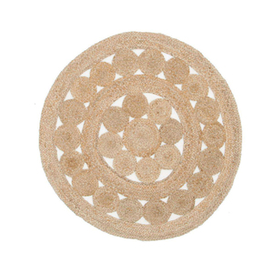 Alfombra de yute a rayas, alfombra larga y estrecha con diseño tejido para pasillo, revestimiento de suelo duradero para decoración de pasillos - Product Image 1