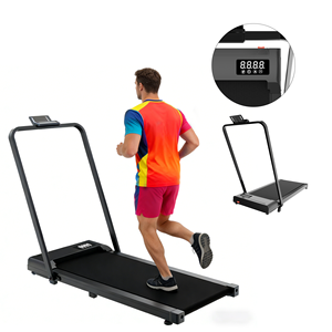 Tapis de course <span class=keywords><strong>électrique</strong></span> pliable certifié CE FCC avec moteur silencieux 2.0HP et écran LED pour la maison, le bureau et la salle de sport - Product Image 1