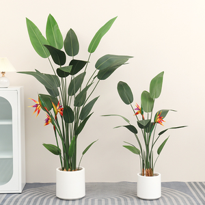 Nouvelle Collection 2026 : Plante Artificielle en Pot pour Décoration Intérieure – <span class=keywords><strong>Orchid</strong></span>ée Oiseau de Paradis et <span class=keywords><strong>Orchid</strong></span>ée Grimpante pour Bureau - Product Image 2