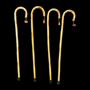 Деревянная резная трость в форме животных - Product Image 2