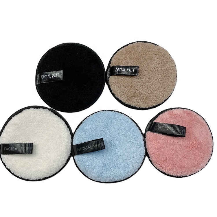 Частная торговая марка, средства для удаления макияжа, многоразовые бамбуковые Углеродные Круглые прокладки для снятия макияжа