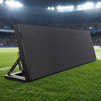 Écran LED couleur SMD P10 7000cd haute luminosité pour publicité périmétrique de stades de football en extérieur