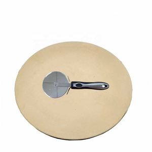 Piedra para <span class=keywords><strong>Pizza</strong></span> para Fuego Abierto de 38 cm, Parrilla de Hierro Fundido Económica de Acero, 40 cm, Ecológica y Antiadherente, Kit de Herramientas Casero, Mercado Mundial - Product Image 6