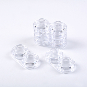 Boîte de rangement vide pour nail art à 6 couches et 12 compartiments, conteneur de paillettes cosmétiques DIY, organisateur de manucure pour salon, support d'accessoires et outils - Product Image 2