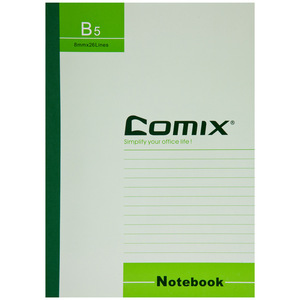 Cuaderno Comix B5 80 Páginas Tapa Blanda para Oficina - Product Image 1