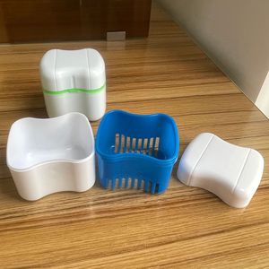 Custom-made denture <b>cases</b>, European-style denture <b>cases</b>, <b>retainer</b> <b>cases</b>, braces <b>cases</b>, denture <b>cases</b> with mesh storage, - Product Image 1