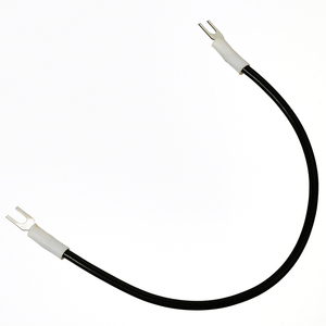 1コアXPB耐久性のあるフレキシブル前終端ワイヤとフォークスペード端子ブラックケーブル接地電源接続用。 - Product Image 3