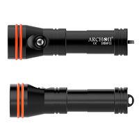 ARCHON D15VP II Lampe de plongée à LED 3 couleurs 6500K Lumière de remplissage photographique Vidéo HD 100m Lampe de plongée sous-marine