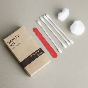 Ensemble d'articles de toilette d'hôtel écologiques personnalisés en gros, kit dentaire en bambou, kit de rasage, bonnet de douche en amidon de maïs pour les voyages - Product Image 4