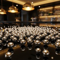 Éponge en acier inoxydable écologique de 3 mm et 4 mm pour carafe à vin, fabricant direct