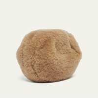 Sac de rangement miniature personnalisé en peluche douce en fausse fourrure Organisateur Sac à main de créateur pour femmes