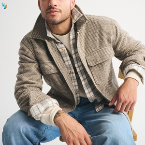 Giacca Casual da Uomo Stile Americano, Ampia e Comoda, con Tasche Multiple, per Autunno e <span class=keywords><strong>Inverno</strong></span> - Product Image 2