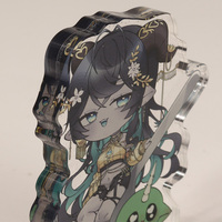 Offre Spéciale personnalisé épais clair acrylique voyageur debout cadeau créatif bloc d'affichage personnalisé en vrac imprimé Anime voyageur debout