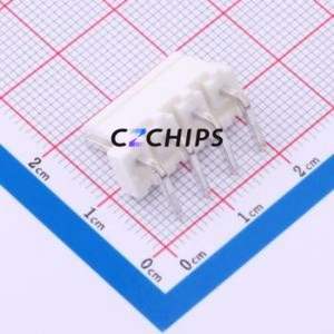 HC-5003-4AW-G Wire-to-Board Pin Header Bent Lead Through Hole,P=5mm Connector 1x4P 5mm Right Angle Insert 4P - Product Image 2