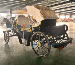 Charrette Électrique en Gros pour Visites Touristiques, Parcs d'Attractions, Mariages – Charrette à Chevaux à Vendre pour le Tourisme et les Événements Spéciaux - Product Image 6