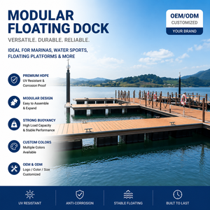 Muelle Flotante de Aluminio de Alta Resistencia |   Bloques para Muelles Flotantes |   Muelles y Pasarelas Flotantes en Venta, OEM, ODM - Product Image 2