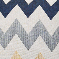 Housse de coussin en tissu jacquard tissé européen personnalisée avec pompons