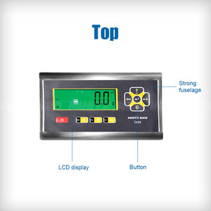 Plate-forme d'entrepôt d'approbation OIML Balance de charge Balance d'élevage Contrôleur de niveau Whitebird Smart Precision Big Display - Product Image 1